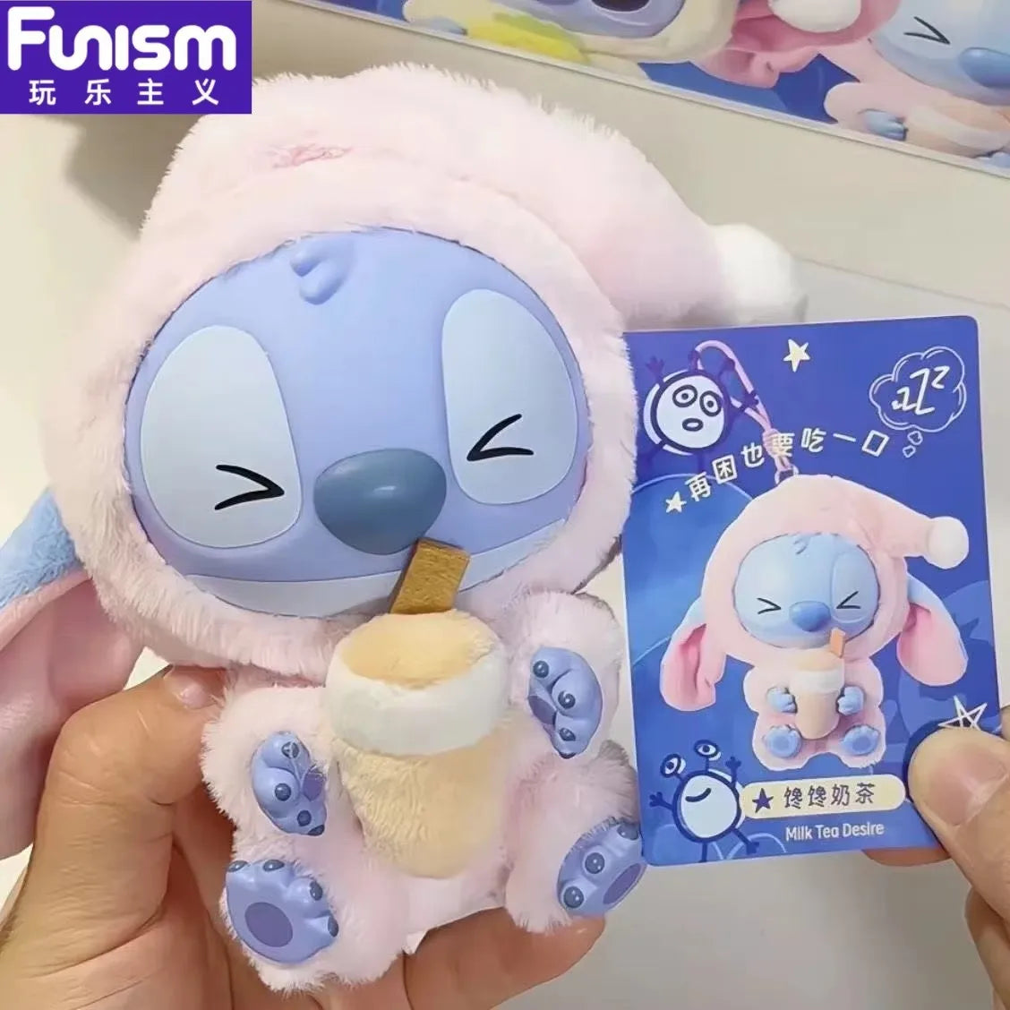 Stitch Sleep Series Plush Dolls Pendant Cute Doll Ornament Mystery Box