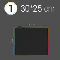 Waterproof LED Gamer Mouse/Keyboard Pad