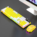 Wired RGB Computer Gaming Keyboard And Mouse USB set