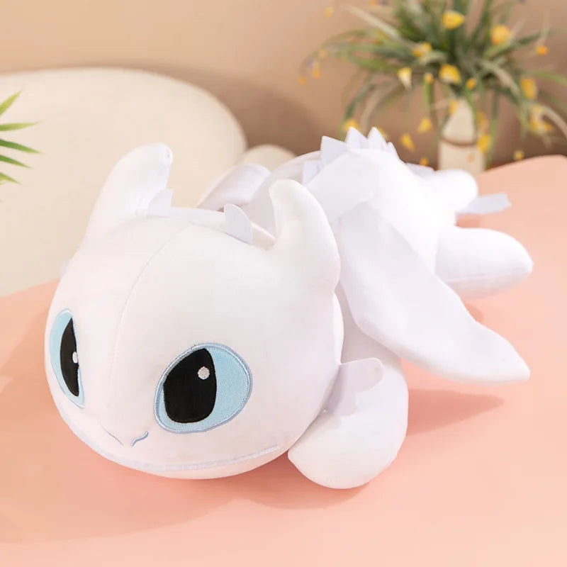 Toothless and Light Furry Plush Toy Pillow