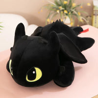 Toothless and Light Furry Plush Toy Pillow