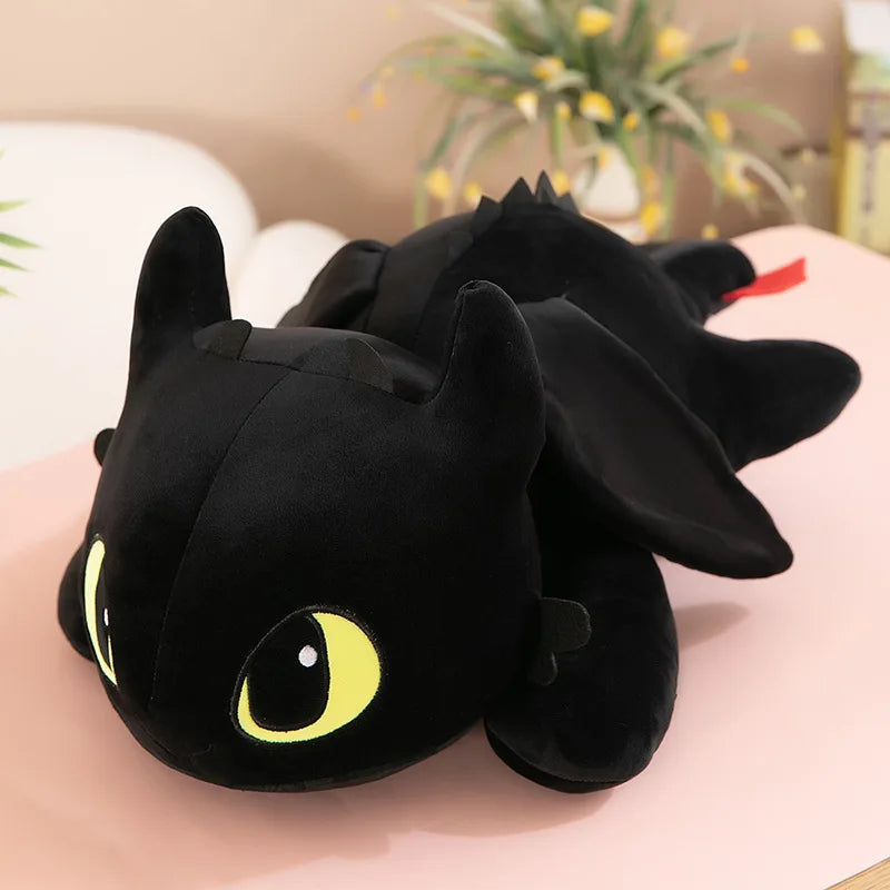 Toothless and Light Furry Plush Toy Pillow