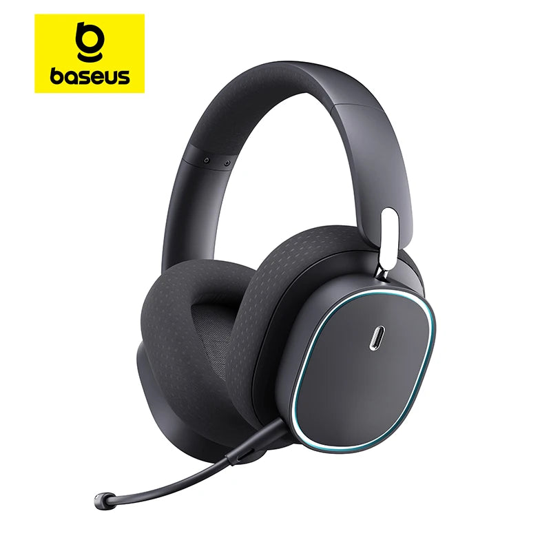 Baseus RGB GH02 Gaming Wireless Headphone with Bluetooth 5.3 40mm mic