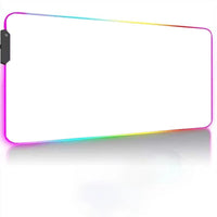 White RGB LED Mouse/Keyboard Gaming Mouse