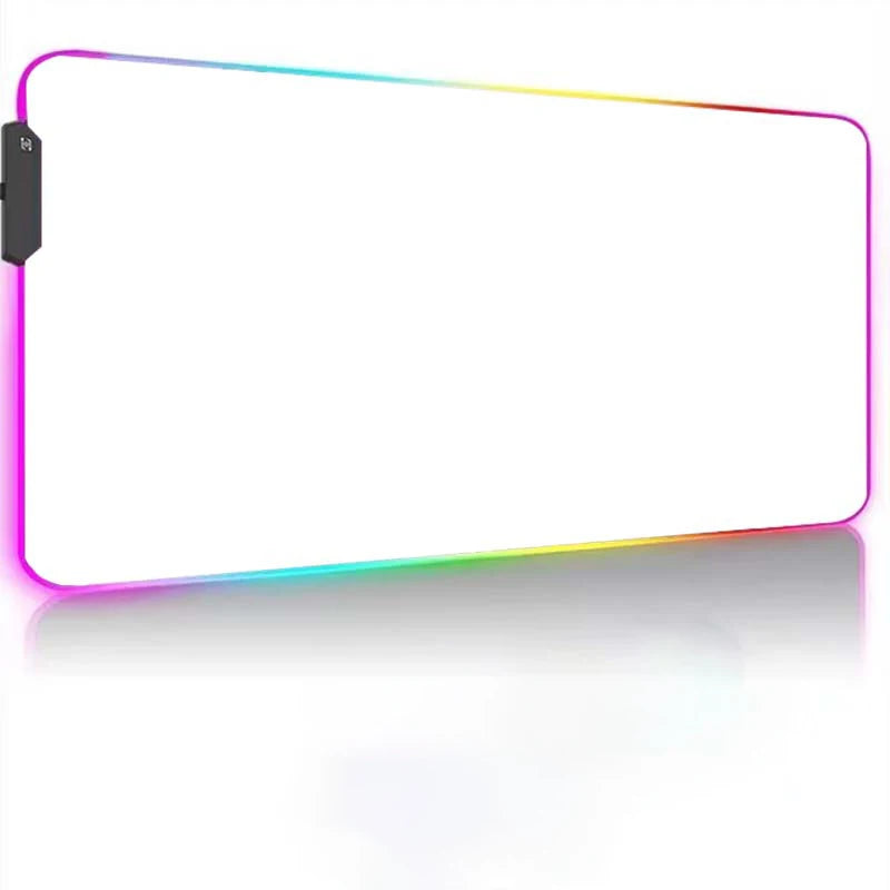 White RGB LED Mouse/Keyboard Gaming Mouse