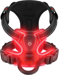 LED Glowing Luminous Rechargeable Cat/Dog Harnesses