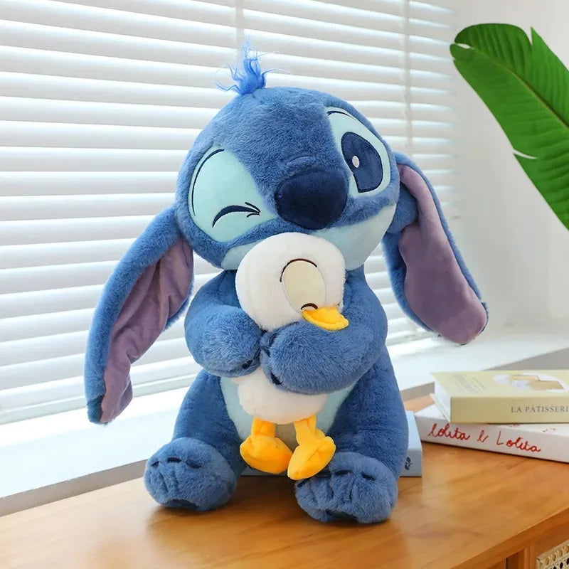Stitch and Duck Ohana Plush Stuffed Toy