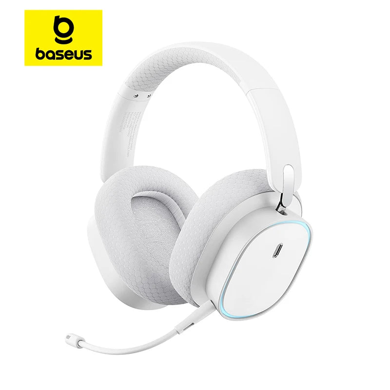 Baseus RGB GH02 Gaming Wireless Headphone with Bluetooth 5.3 40mm mic