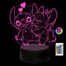 3D Illusion Stitch Night Light