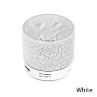 Mini Bluetooth Portable Audio A9 with LED crack design